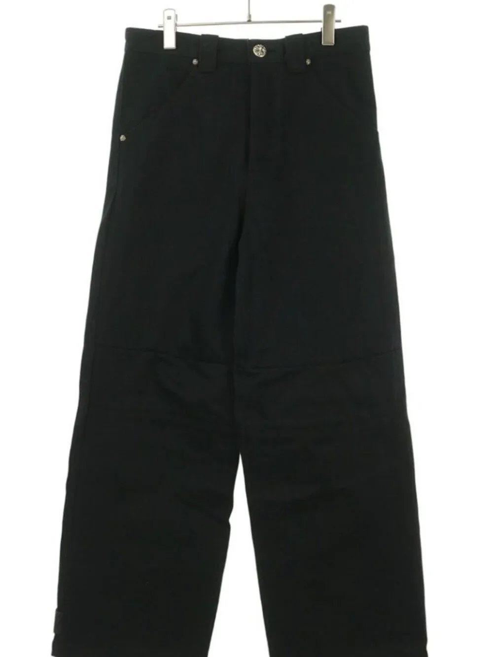 Chrome Hearts Street Sweeper Wide Denim Pants Inch with Hem Strap 29